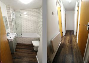 Bathroom and Hall- click for photo gallery